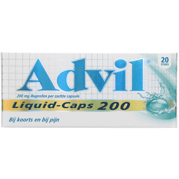 Advil Reliva LiquidCaps Pijnstiller 200 mg 20 Stuks bij Jumbo | Flickmyhouse