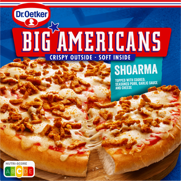 Dr. Oetker Big Americans Pizza Shoarma 415 g bij Jumbo | Flickmyhouse
