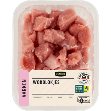 Jumbo Varkens Wokblokjes 350g | Flickmyhouse