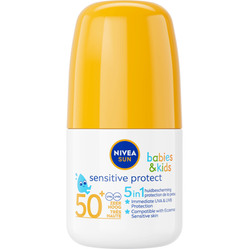 Nivea Sun Babies & Kids Sensitive Protect Roller SPF50+ 50 ML bij Jumbo | Flickmyhouse