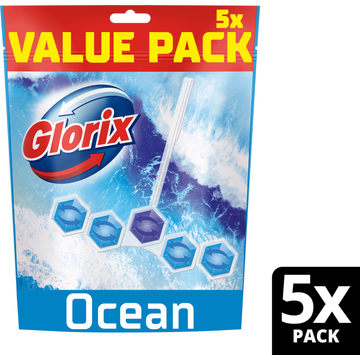 Glorix Power Clean Toiletblok Ocean 5 stuks bij Jumbo | Flickmyhouse