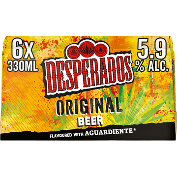 Desperados Original Bier Blik 6 x 330ml Aanbieding bij Jumbo | 25% korting | Flickmyhouse