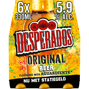 Desperados Original Bier Fles 6 x 330ml Aanbieding bij Jumbo | 25% korting | Flickmyhouse
