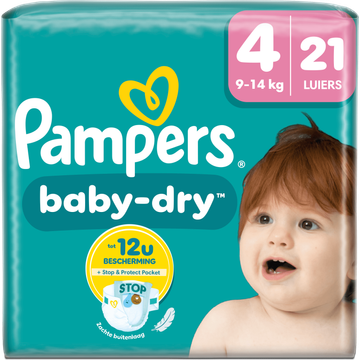 Pampers BabyDry Maat 4
