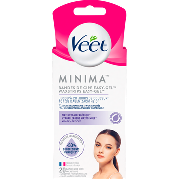 Veet Pure Koude Wasstrips Gezicht Hypoallergene 20 Stuks bij Jumbo | Flickmyhouse
