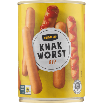 Jumbo Knakworst Kip 10 Stuks | Flickmyhouse