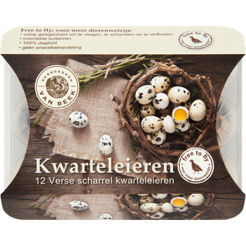 Jumbo Scharrel Kwarteleieren 12 Stuks | Flickmyhouse