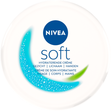 NIVEA Soft Creme Hydrateert de huid Bevat jojobaolie Lichaams en Handcreme 200 ml bij Jumbo | Flickmyhouse