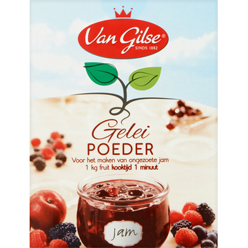 Van Gilse Geleipoeder Jam 50 g bij Jumbo | Flickmyhouse