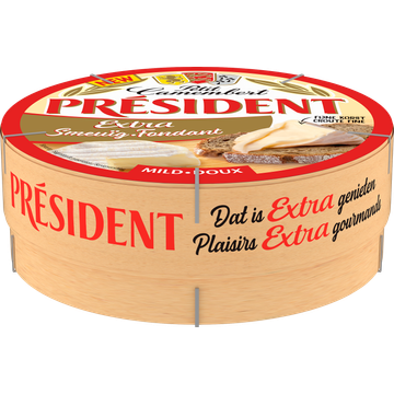President Petit Camembert Extra Smeuig Mild 135 g bij Jumbo | Flickmyhouse