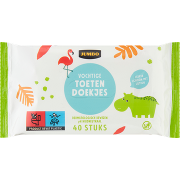 Jumbo Vochtige Toetendoekjes 40 Stuks | Flickmyhouse