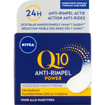 Nivea Q10 AntiRimpel Power Nachtcreme 50 ML bij Jumbo | Flickmyhouse