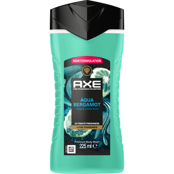 Axe Showergel Aqua Bergamot 225 ML bij Jumbo | Flickmyhouse