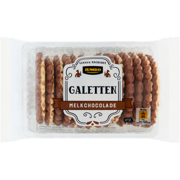 Jumbo Galetten Wafels Melkchocolade 300 g | Flickmyhouse