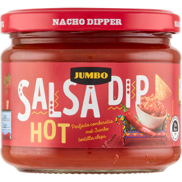 Jumbo Salsa Dip Hot 300 g | Flickmyhouse