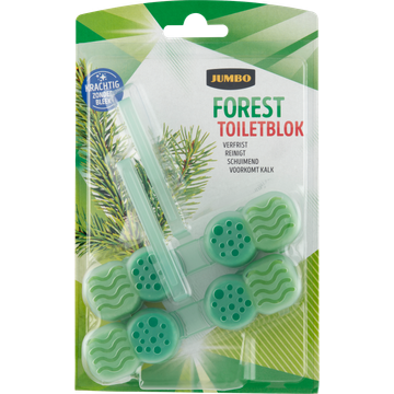 Jumbo Bleek WC Blok Forest 2 x 48 g | Flickmyhouse