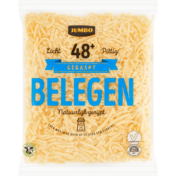 Jumbo Geraspte Kaas Belegen 48+ 175 g | Flickmyhouse