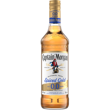 Captain Morgan Spiced Gold 0.0% Alcoholvrij 700ML bij Jumbo | Flickmyhouse