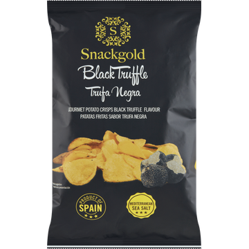 Snackgold Gourmet Potato Crisps Black Truffle Flavour 125 g bij Jumbo | Flickmyhouse