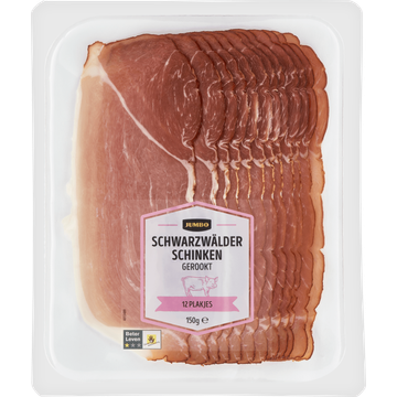 Jumbo Schwarzwalder Schinken Gerookt 150 g | Flickmyhouse