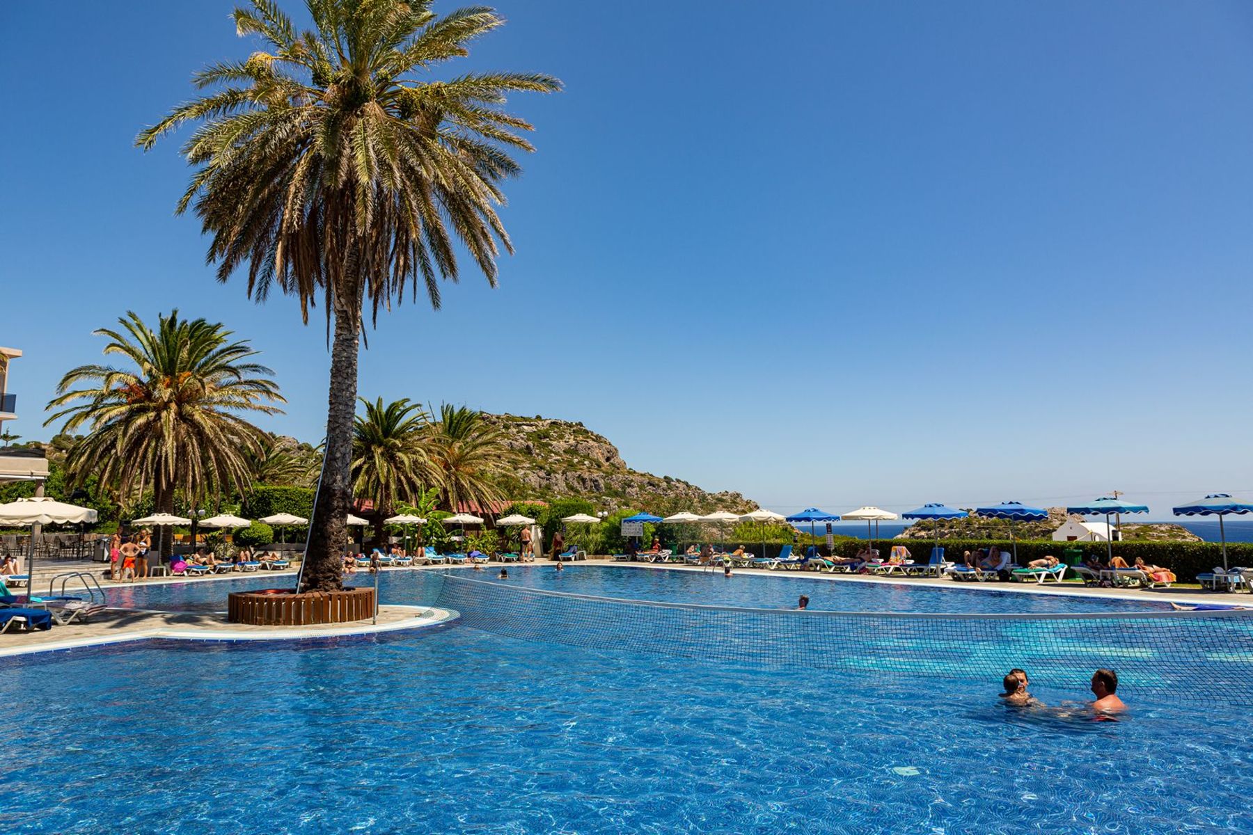 LiggingHotel Cathrin ligt op een prachtige locatie in Faliraki