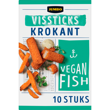 Jumbo Vegan Vissticks 10 Stuks | Flickmyhouse