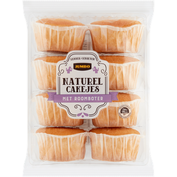 Jumbo Naturel Cakejes met Roomboter 320 g | Flickmyhouse