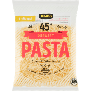 Jumbo Geraspte Pastakaas 45+ 150 g | Flickmyhouse