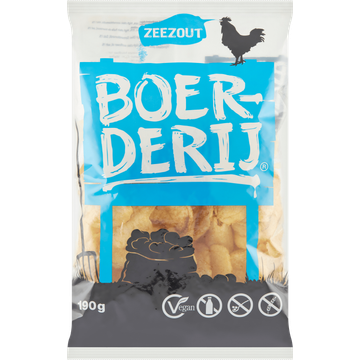 Boerderij Chips Zeezout 190 g bij Jumbo | Flickmyhouse