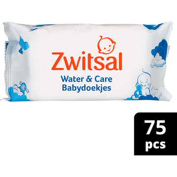 Zwitsal Water & Care Babydoekjes 75 Stuks bij Jumbo | Flickmyhouse