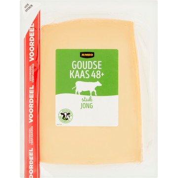 Jumbo Goudse Kaas 48+ Stuk Jong Voordeelverpakking 1 kg | Flickmyhouse