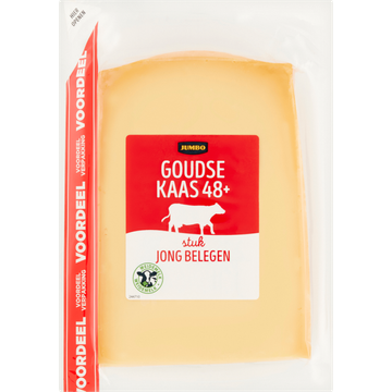 Jumbo Goudse Kaas 48+ Stuk Jong Belegen Voordeelverpakking 1 kg | Flickmyhouse