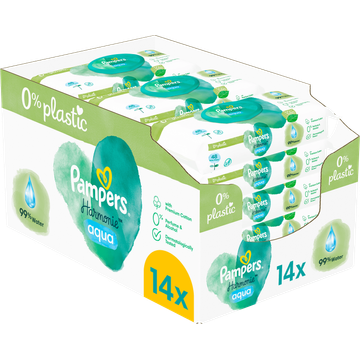 Pampers Harmonie Aqua Babydoekjes 14 verpakkingen = 672 Doekjes bij Jumbo | Flickmyhouse