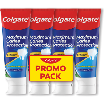 Colgate Caries Protection Tandpasta Voordeelverpakking 4 x 75 ml bij Jumbo | Flickmyhouse
