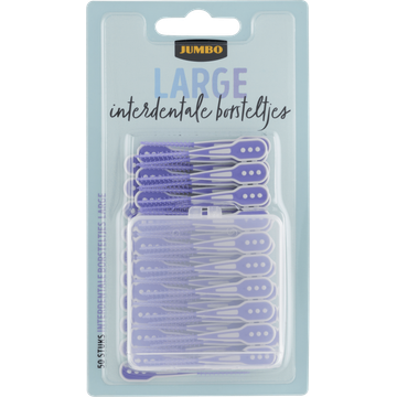 Jumbo Interdentale Borsteltjes Large 50 Stuks | Flickmyhouse