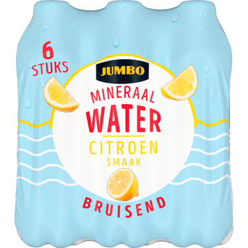 Jumbo Bruisend Mineraalwater Citroensmaak 6 x 500ML | Flickmyhouse