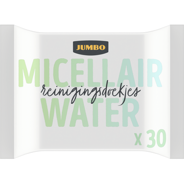 Jumbo Reinigingsdoekjes Micellairwater 30 Stuks | Flickmyhouse
