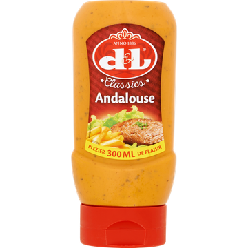D&L Classic Andalouse Saus Knijpfles 300ml bij Jumbo | Flickmyhouse