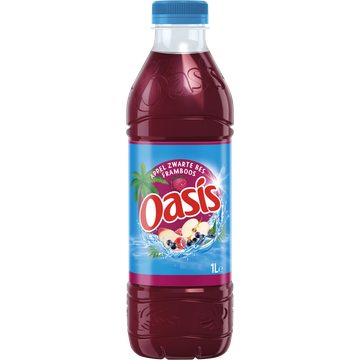 Oasis Appel Zwarte Bes Framboos Smaak 1 L bij Jumbo | Flickmyhouse