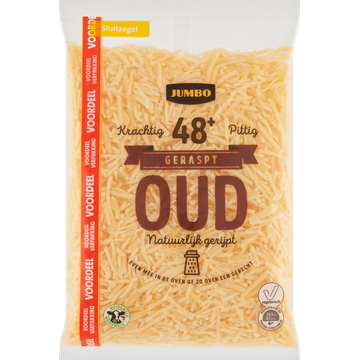 Jumbo Geraspte Oude Kaas 48+ Voordeelverpakking 300 g | Flickmyhouse