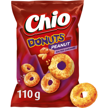 Chio Donuts Peanut Salted Caramel 110 g bij Jumbo | Flickmyhouse