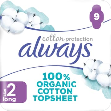 Always Always Cotton Protection Long Maandverband bij Jumbo | Flickmyhouse
