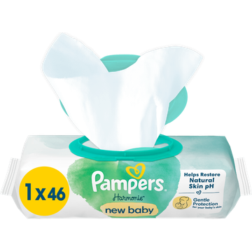 Pampers Harmonie New Baby Doekjes x 46 bij Jumbo | Flickmyhouse