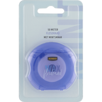 Jumbo Wax Flosdraad met Mintsmaak 50 m | Flickmyhouse