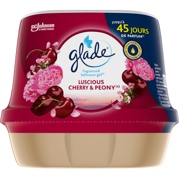 Glade Fragranced Bathroom Gel Luscious Cherry & Peony bij Jumbo | Flickmyhouse