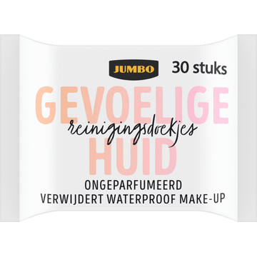 Jumbo Gezichtsreinigingsdoekjes voor de Gevoelige Huid 25 Stuks | Flickmyhouse