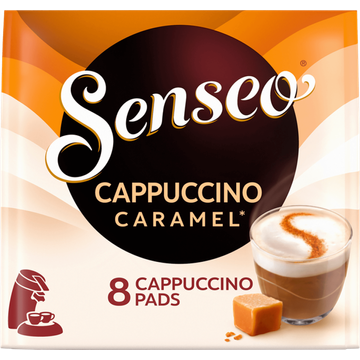 Senseo Cappuccino Caramel Koffiepads 8 Stuks bij Jumbo | Flickmyhouse