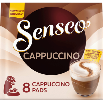 Senseo Cappuccino Koffiepads 8 Stuks 92 g bij Jumbo | Flickmyhouse