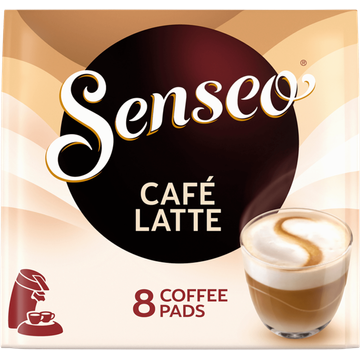 Senseo Typ Cafe Latte Koffiepads 8 Stuks 92 g bij Jumbo | Flickmyhouse