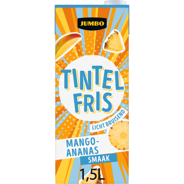 Jumbo Tintelfris MangoAnanas 1 Kcal 1
